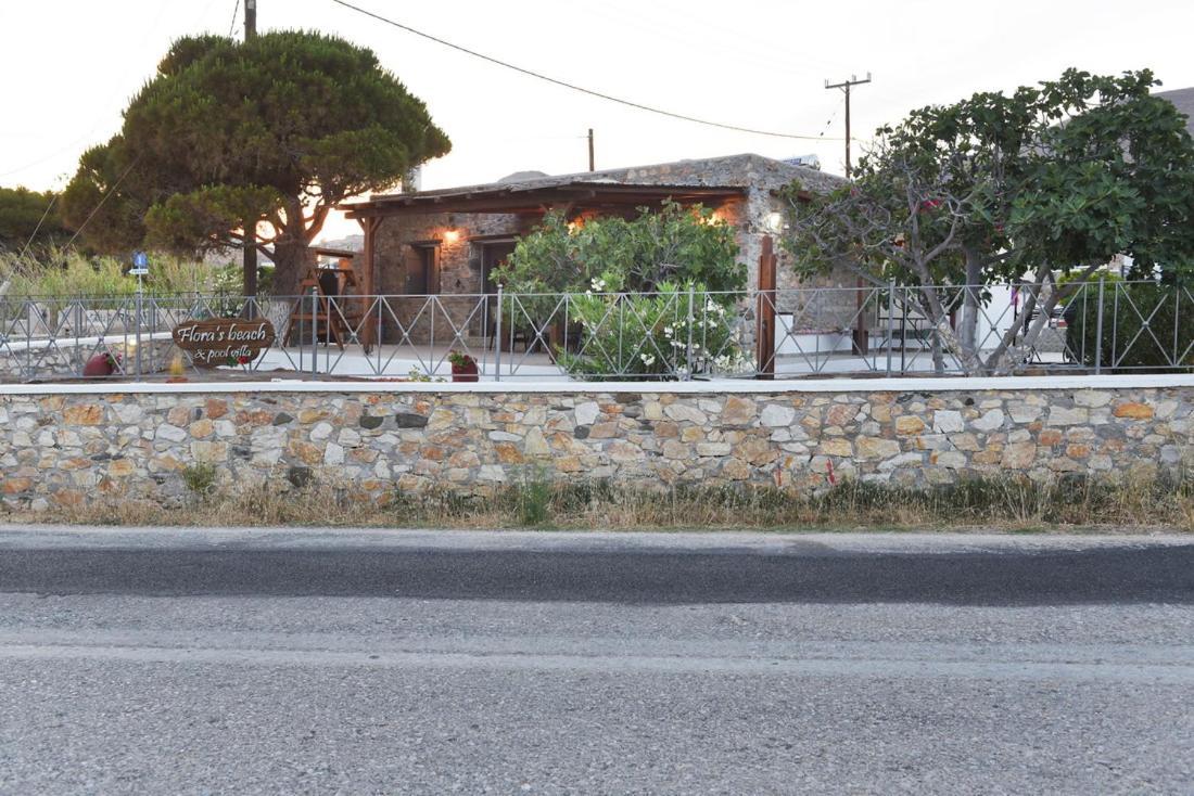 Flora'S Beach And Pool Villa In Syros Liaropá Exterior foto