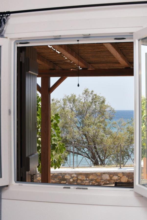 Flora'S Beach And Pool Villa In Syros Liaropá Exterior foto