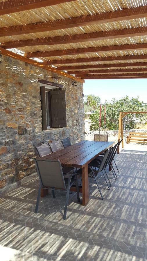 Flora'S Beach And Pool Villa In Syros Liaropá Exterior foto
